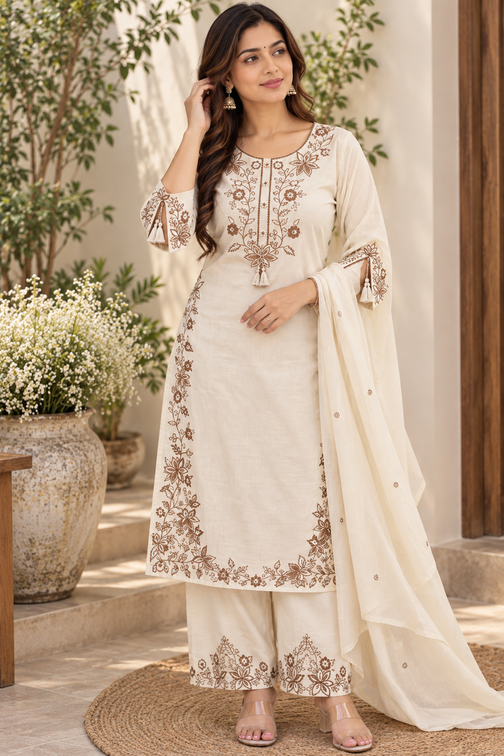 Pure cotton Kurti set