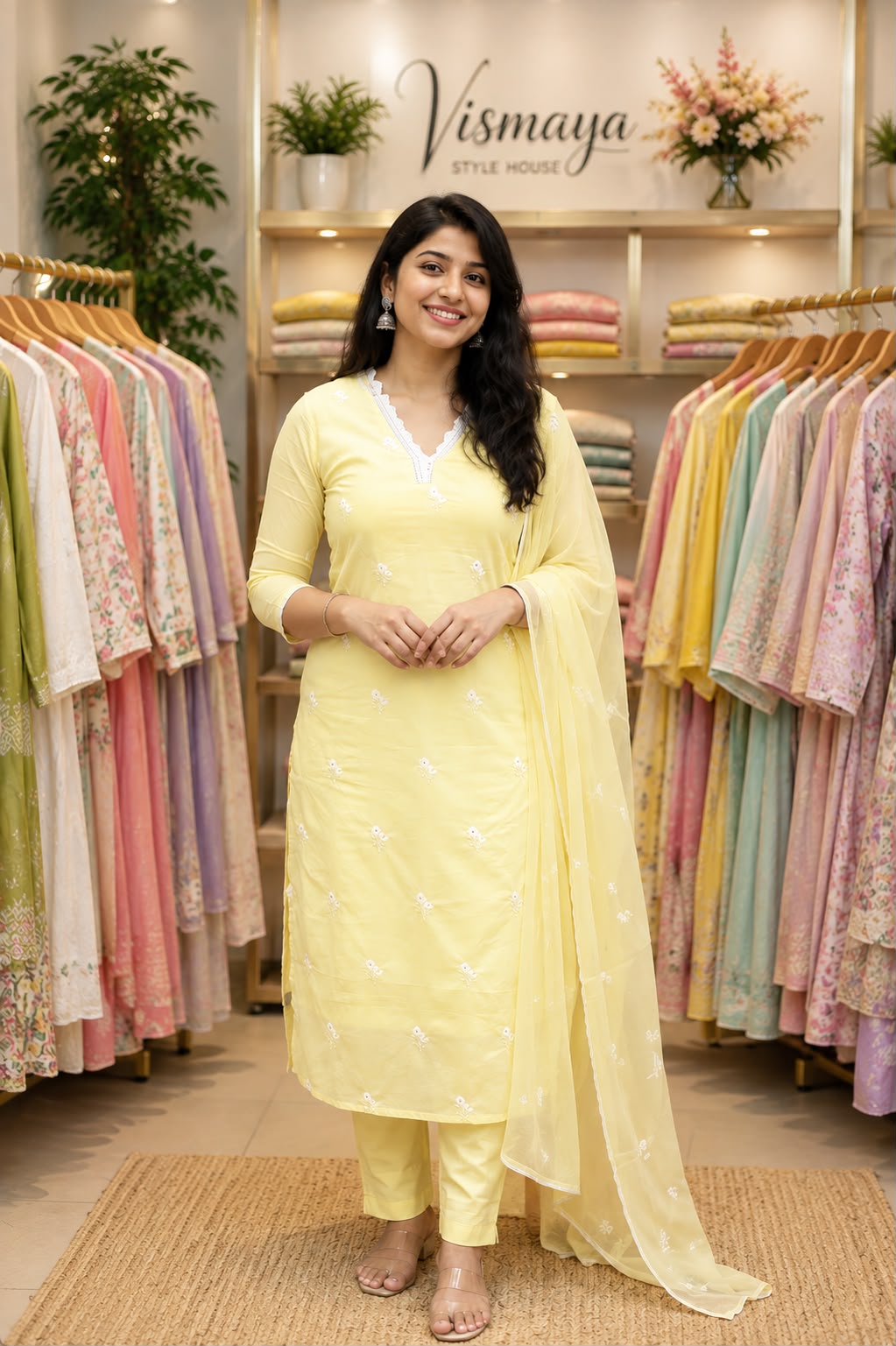 Pure Mul cotton kurti set 005