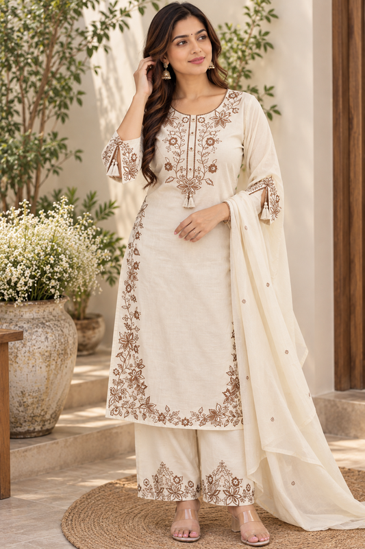Pure cotton Kurti set