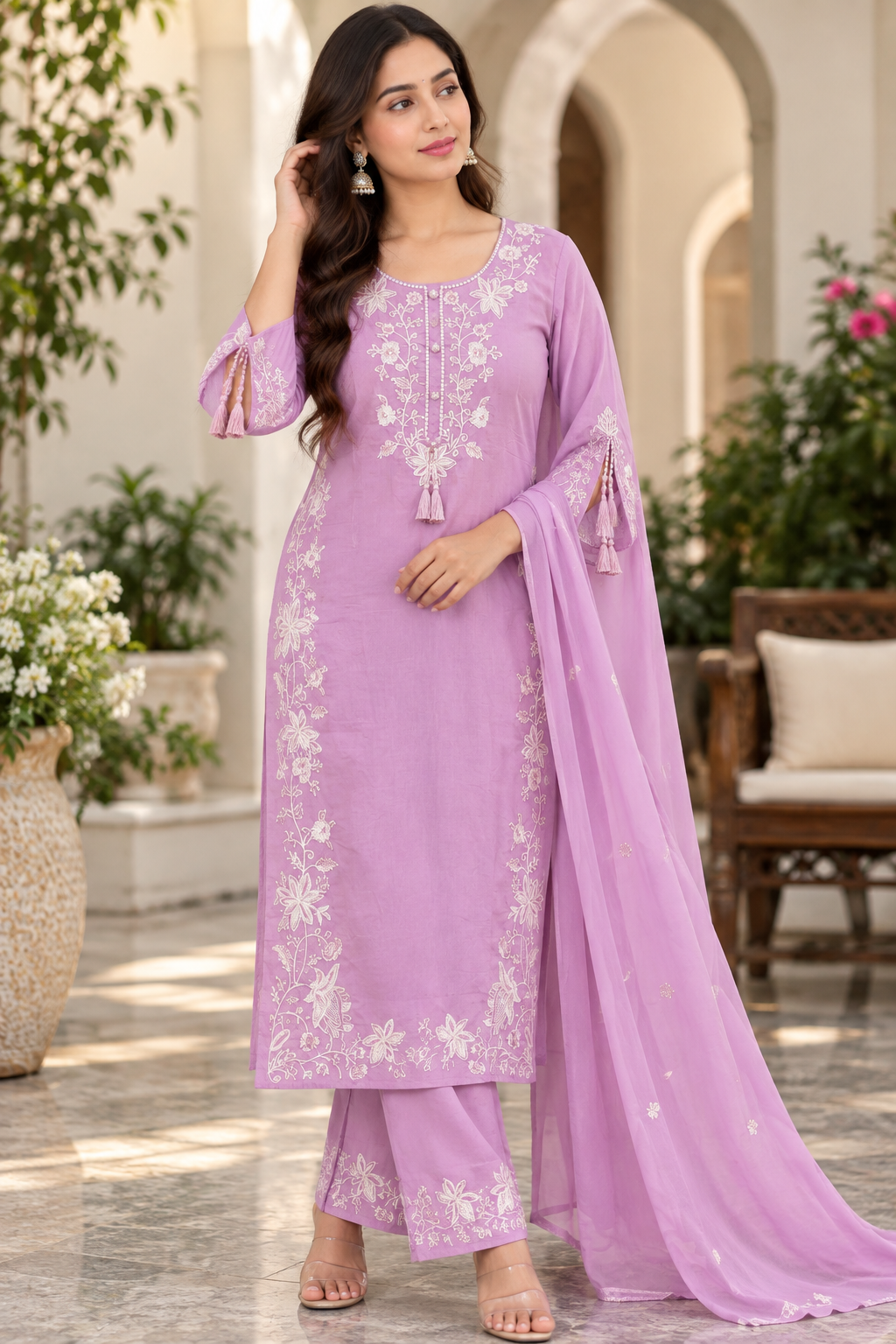 Pure cotton Kurti set