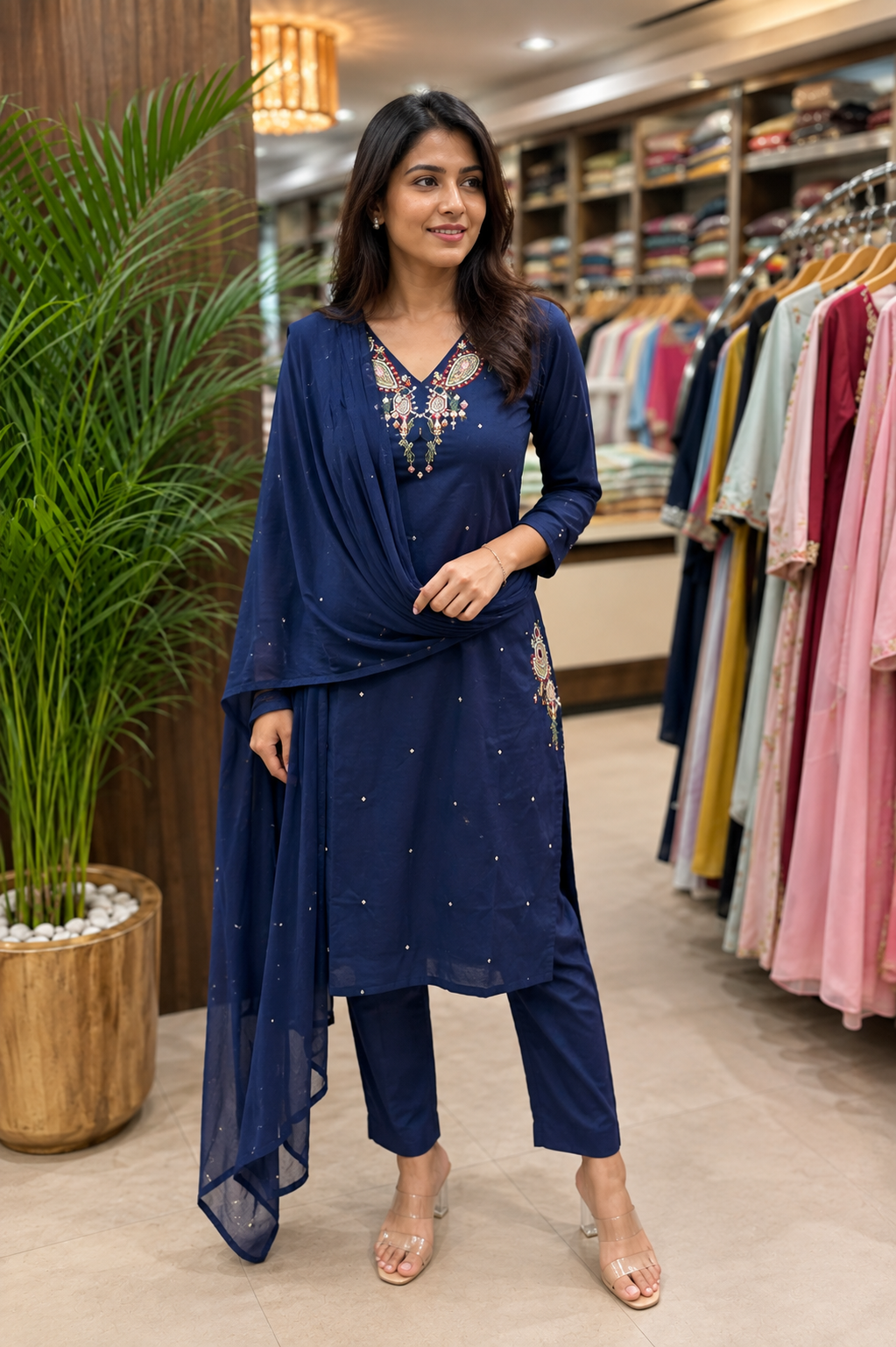 Pure Mul cotton kurta set 027